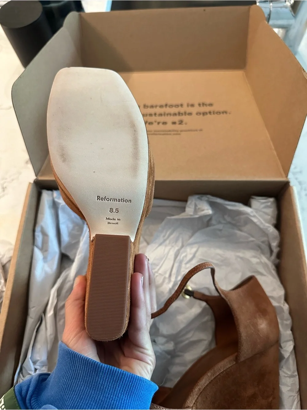 Reformation Judy Platform Sandal